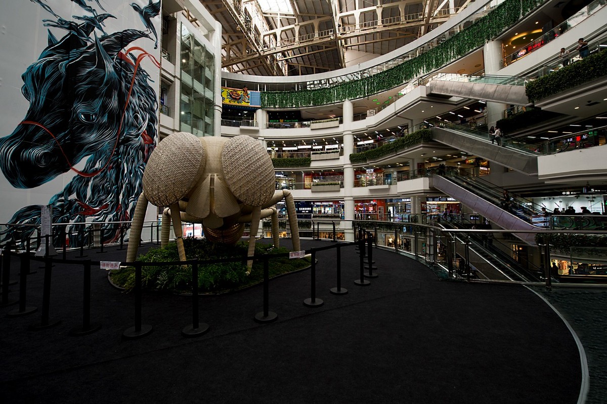 正佳广场内部拍摄