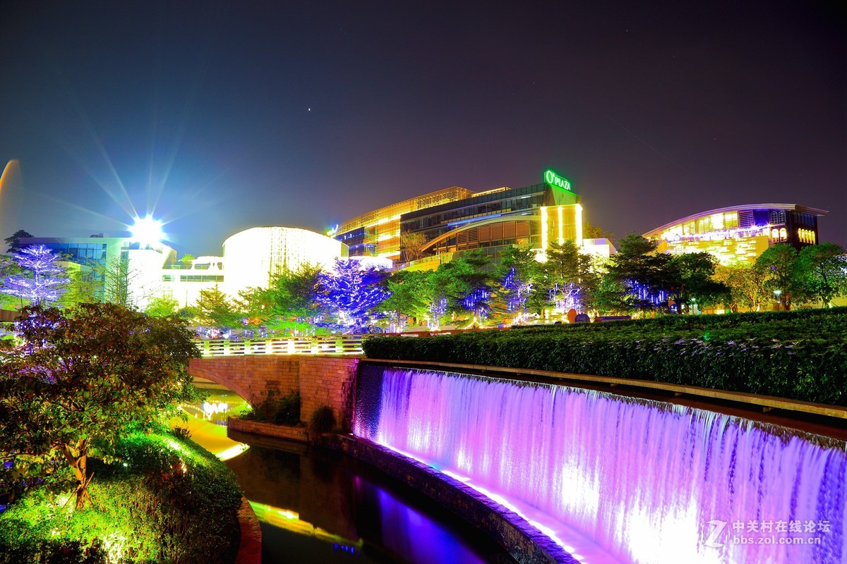 深圳欢乐海岸夜景