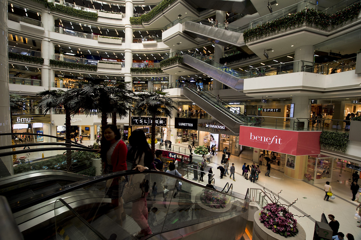 正佳广场内部拍摄