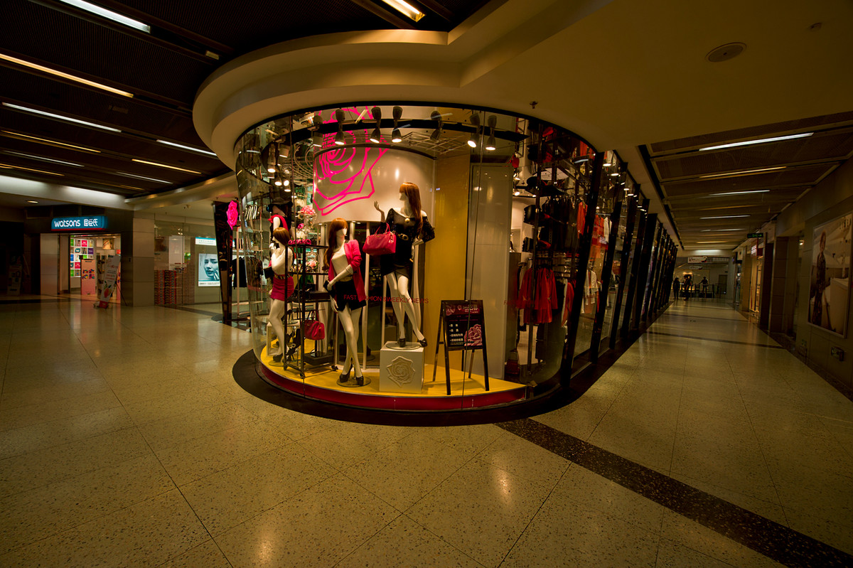 正佳广场内部拍摄