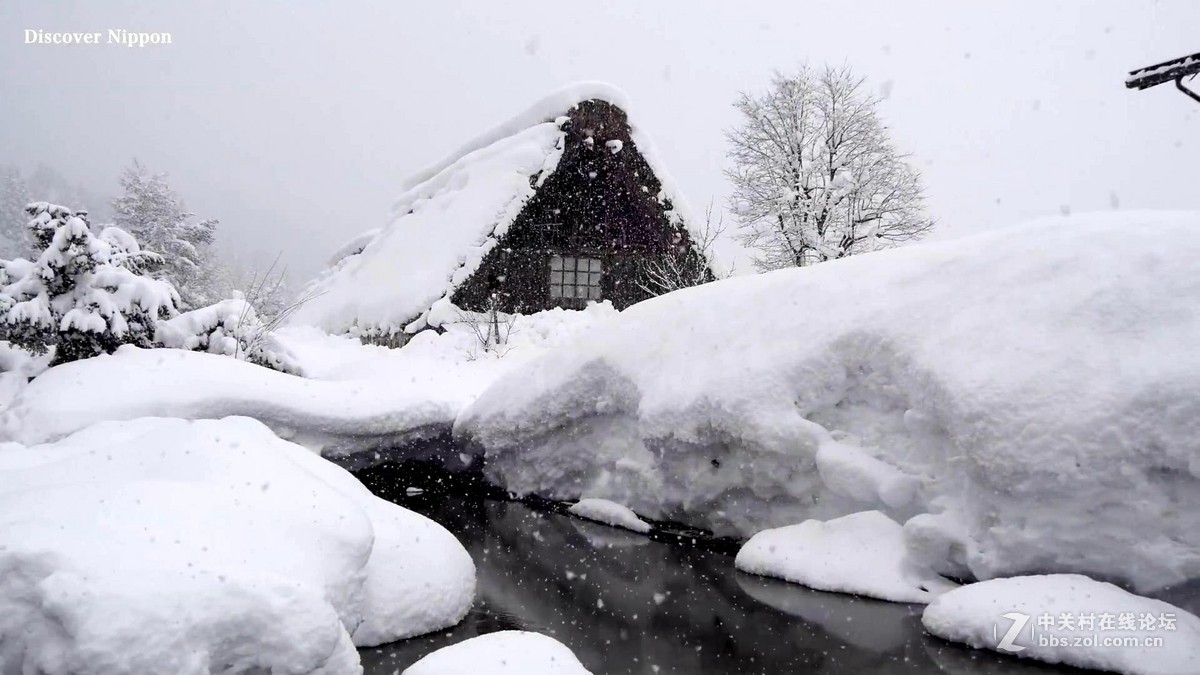 4K视频欣赏-世界文化遗产之日本雪景1080P