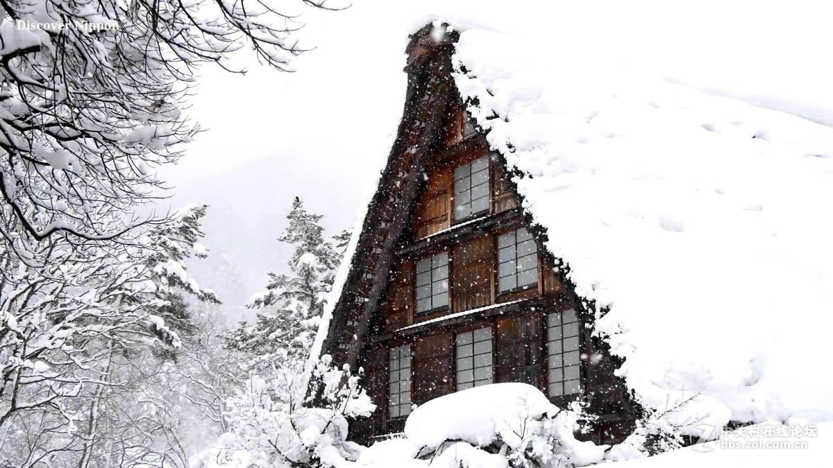 4K视频欣赏-世界文化遗产之日本雪景1080P