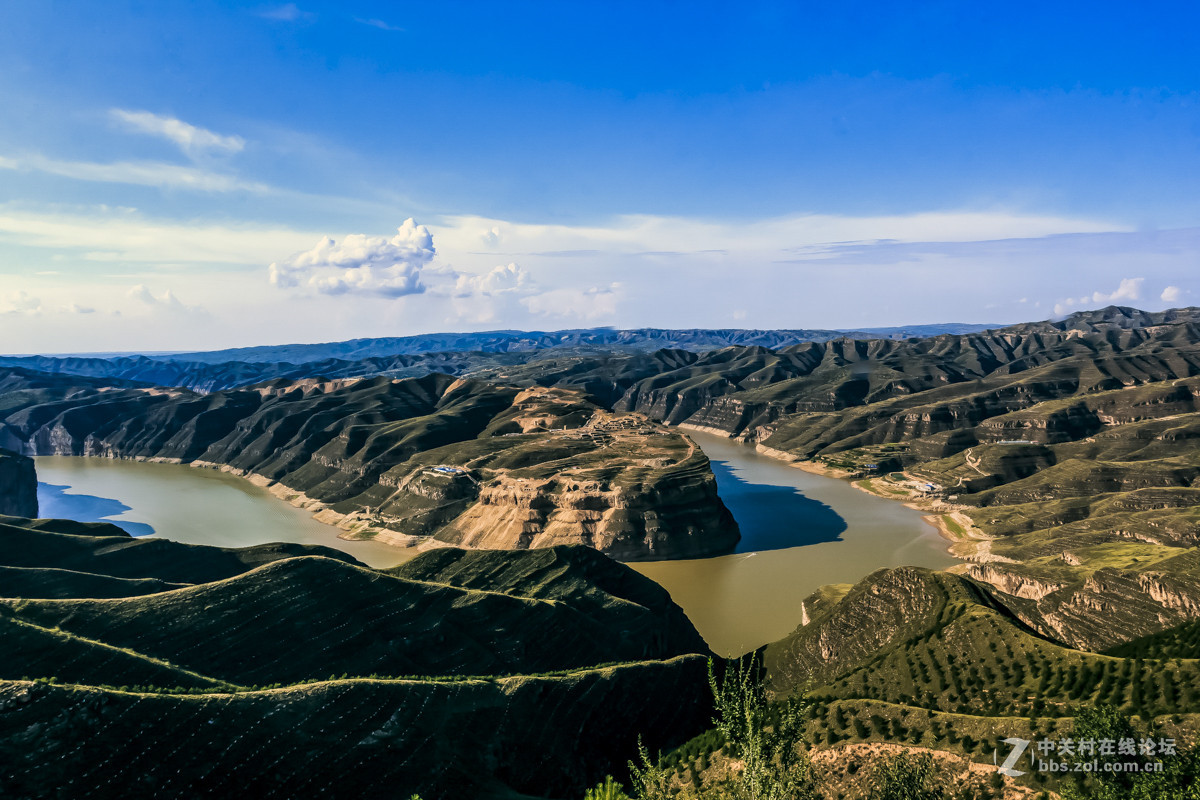 黄河黄土高坡掠影