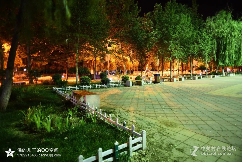 一组公园夜景试镜（尼康20,2.8D定焦镜头）