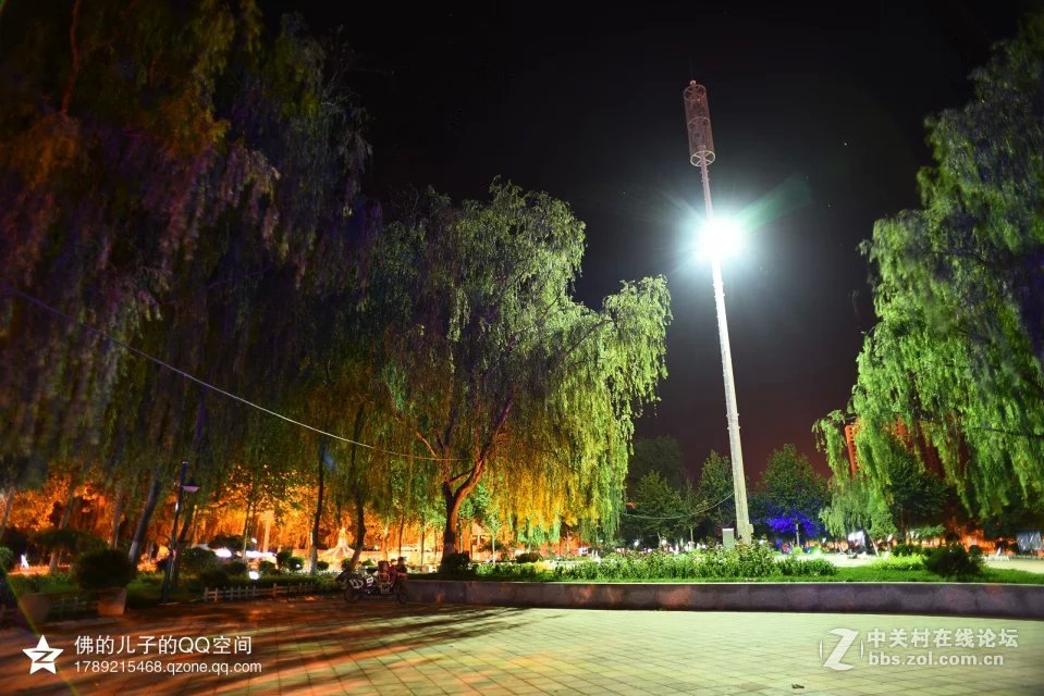 一组公园夜景试镜（尼康20,2.8D定焦镜头）