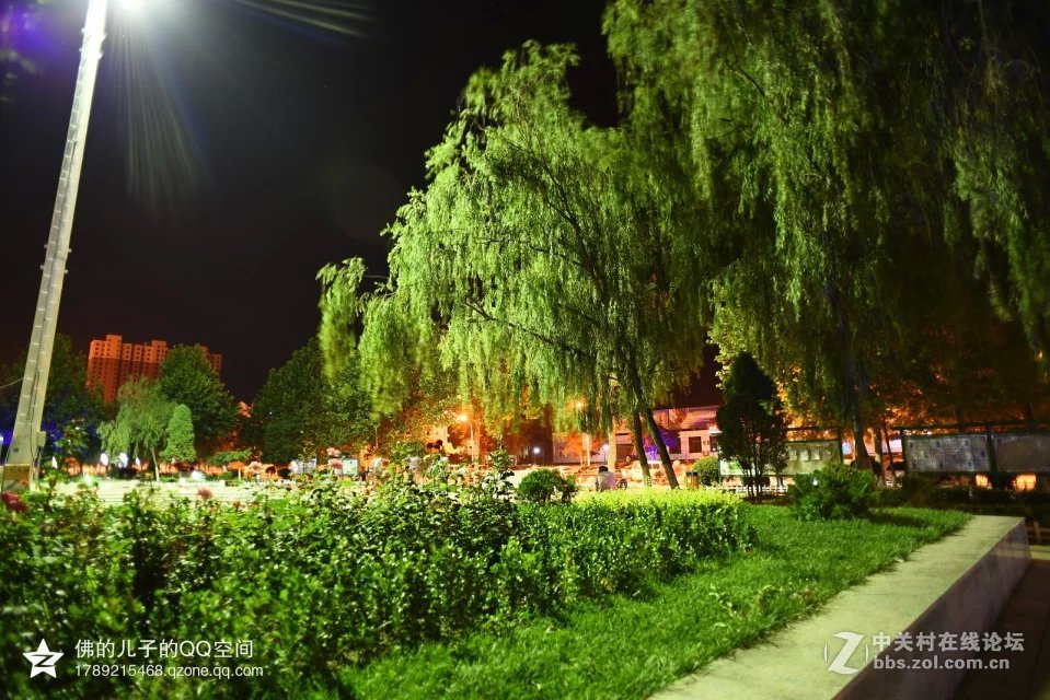 一组公园夜景试镜（尼康20,2.8D定焦镜头）