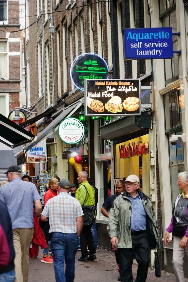 Amsterdam的中心区