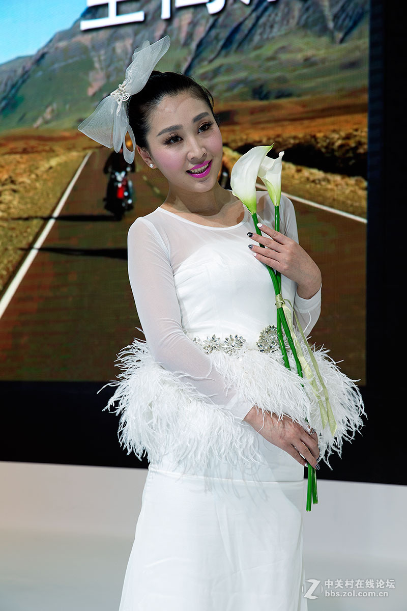 北京摄影器材展人像系列（二）——【超靓白衣女】