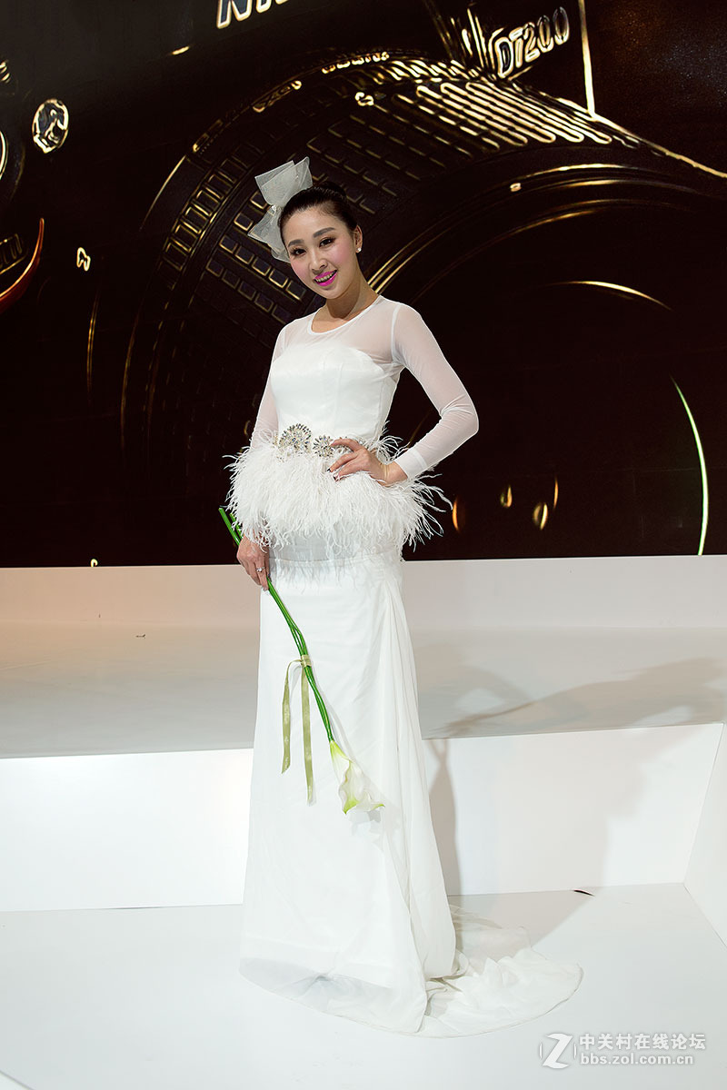 北京摄影器材展人像系列（二）——【超靓白衣女】