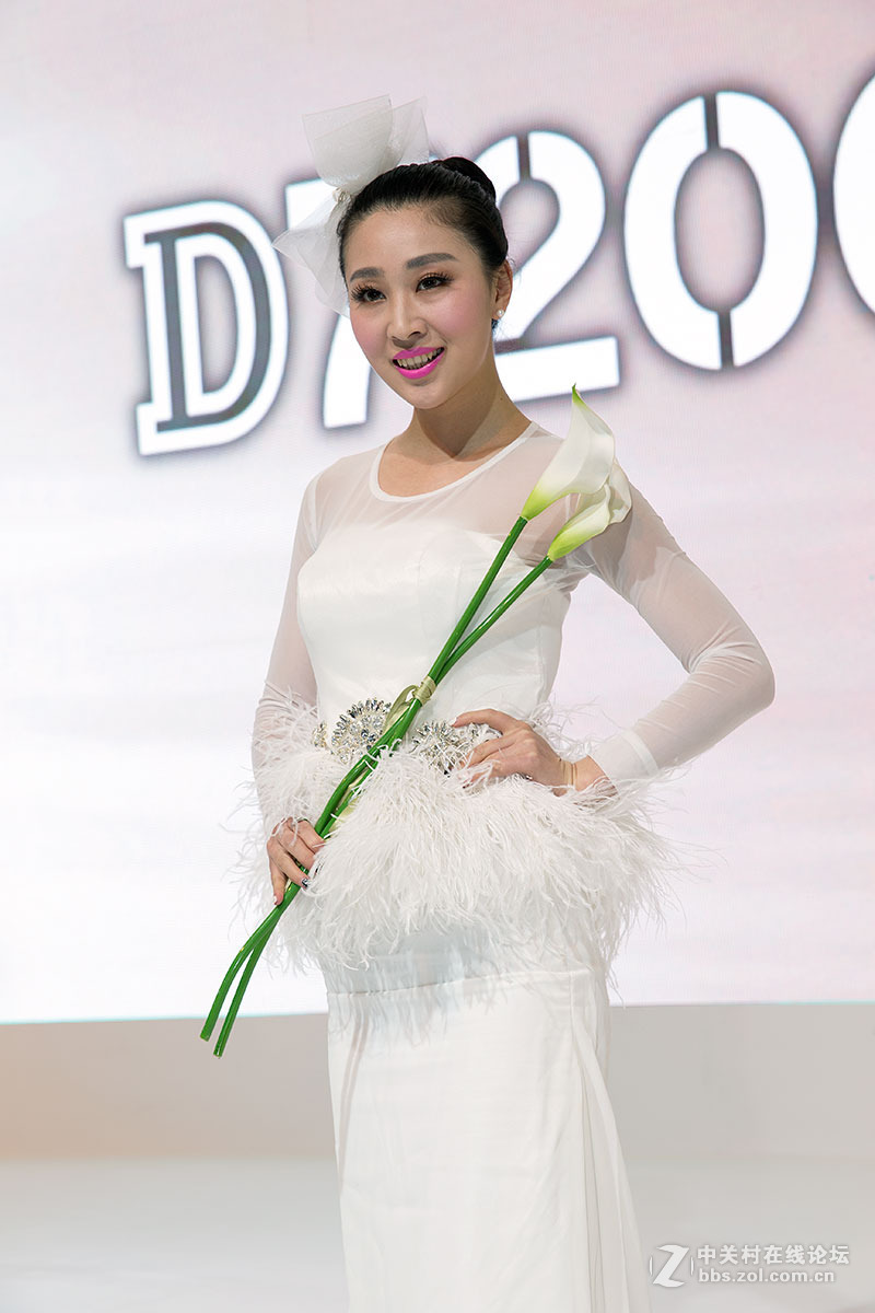 北京摄影器材展人像系列（二）——【超靓白衣女】