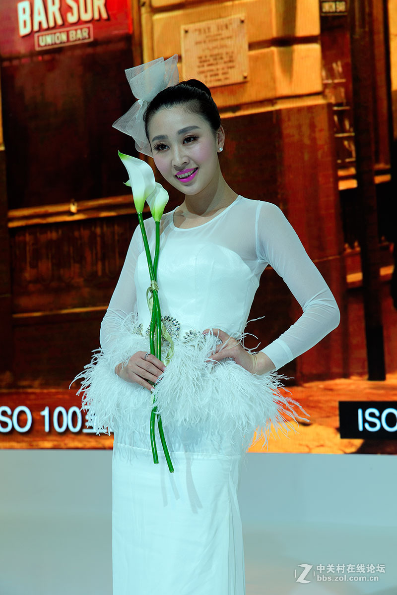 北京摄影器材展人像系列（二）——【超靓白衣女】