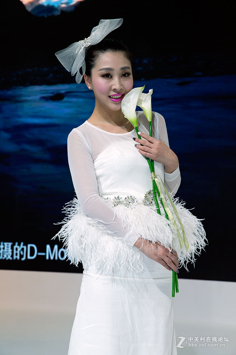 北京摄影器材展人像系列（二）——【超靓白衣女】