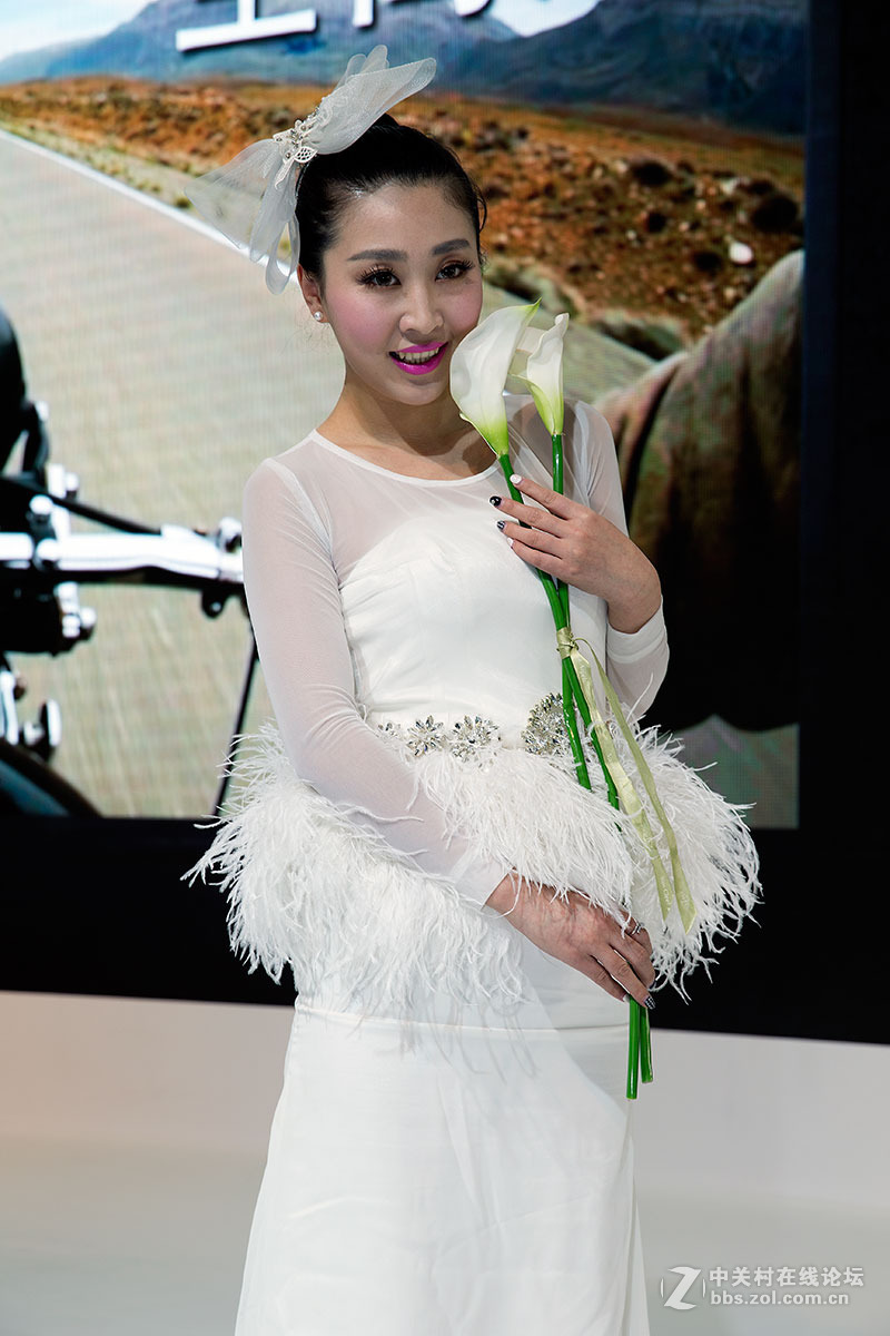 北京摄影器材展人像系列（二）——【超靓白衣女】