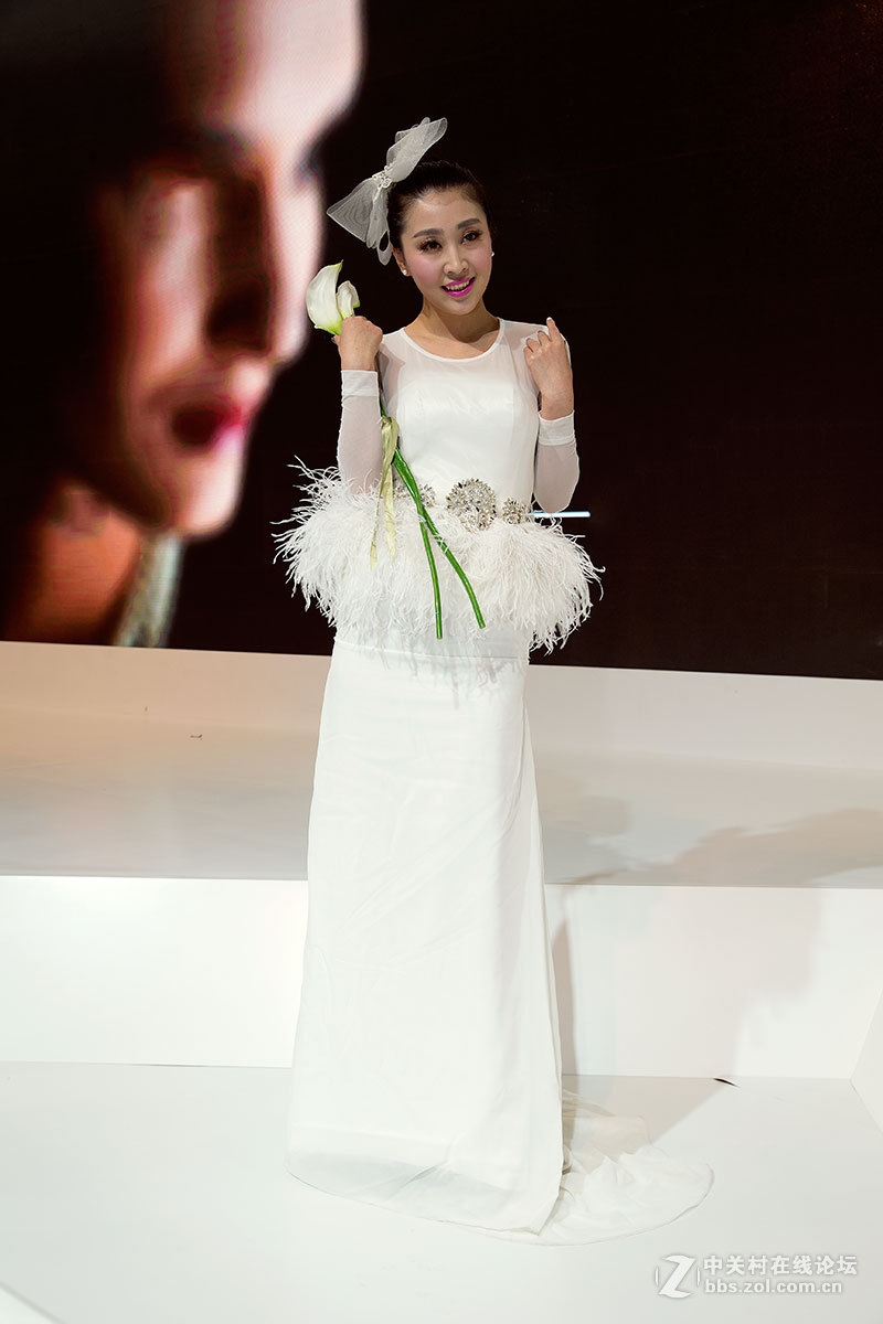 北京摄影器材展人像系列（二）——【超靓白衣女】
