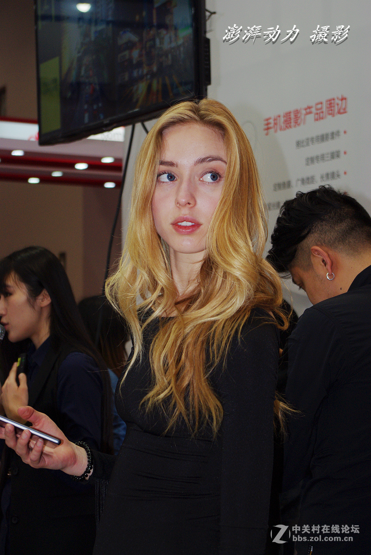 宾得K200D摄影器材博览会模特出镜（二）