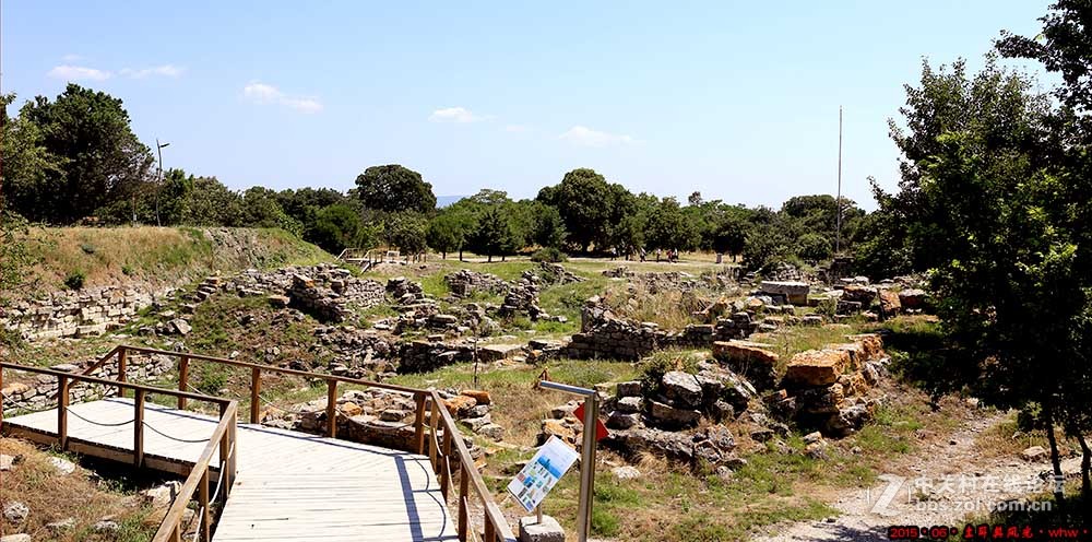 土耳其之旅~~特洛伊木马--特洛伊遗址