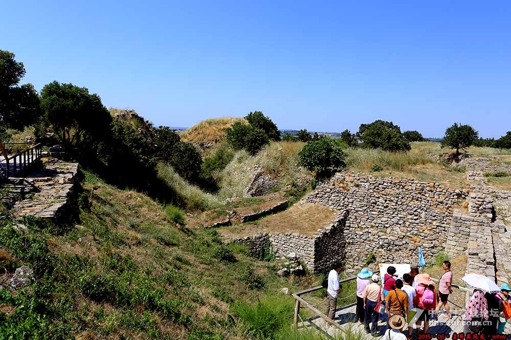 土耳其之旅~~特洛伊木马--特洛伊遗址