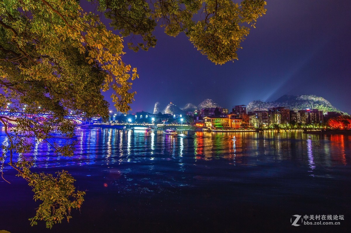 漓江风光灯光夜景随拍续