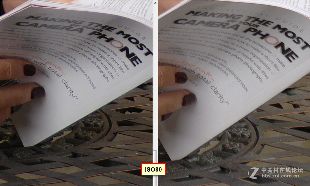 ISO80下ZS50与LF1的样张对比