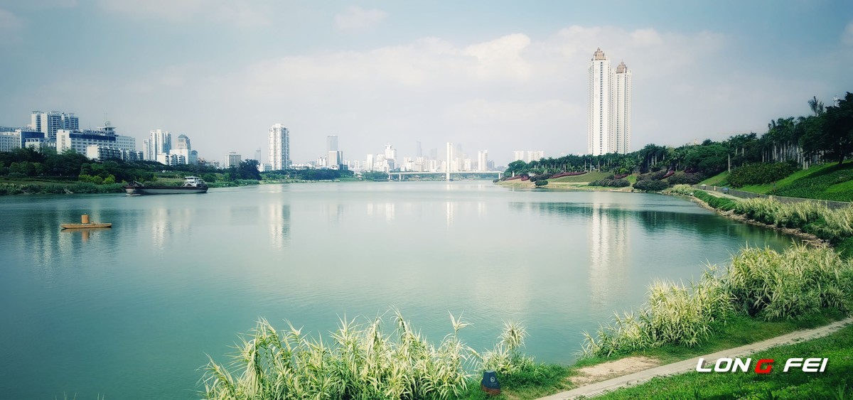 邕江新貌 华为Mate30 Pro