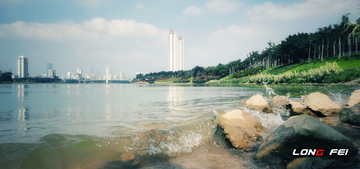 邕江新貌 华为Mate30 Pro