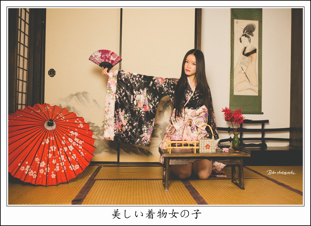 日系和风作品【美しい着物少女】