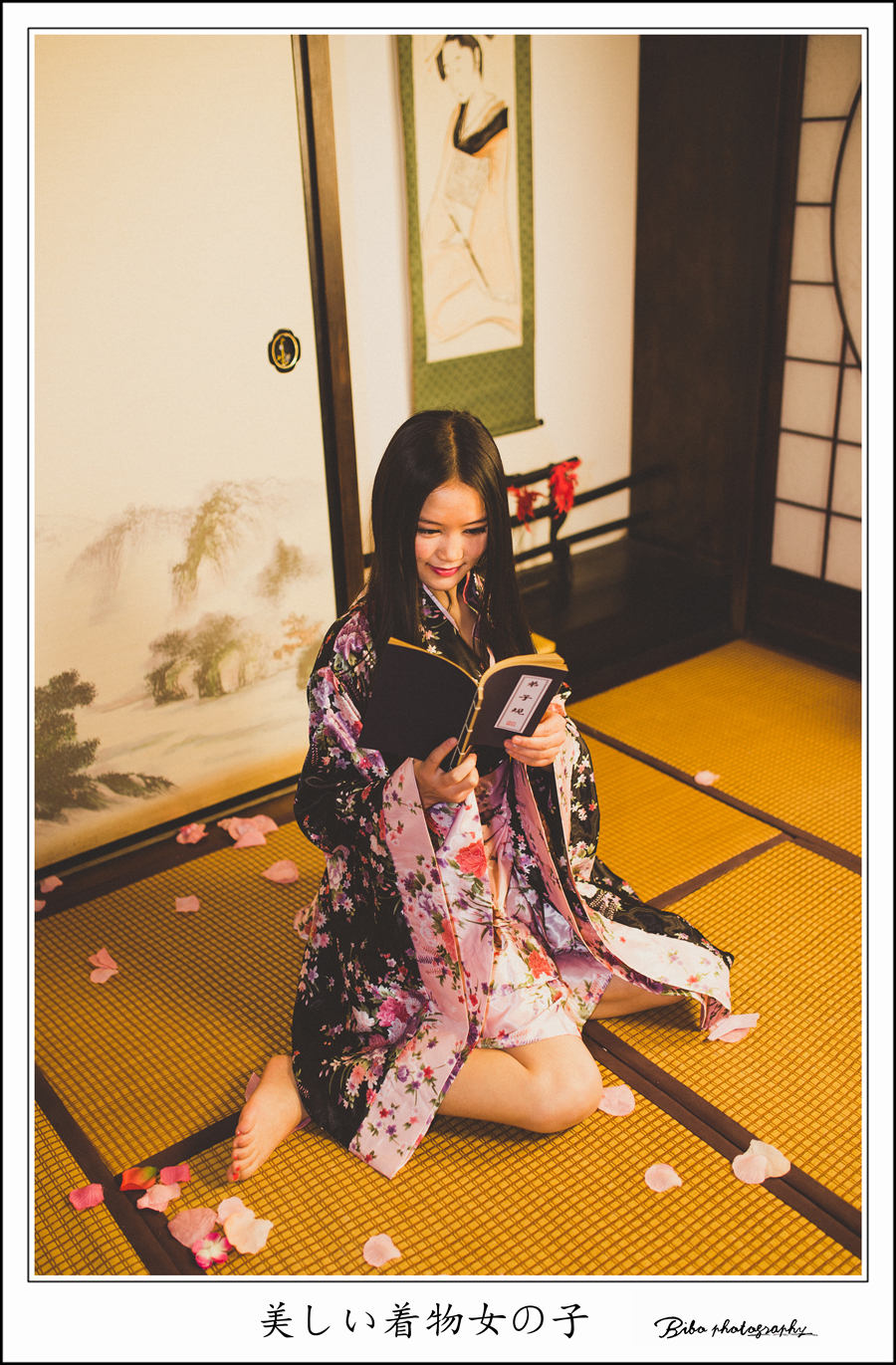 日系和风作品【美しい着物少女】
