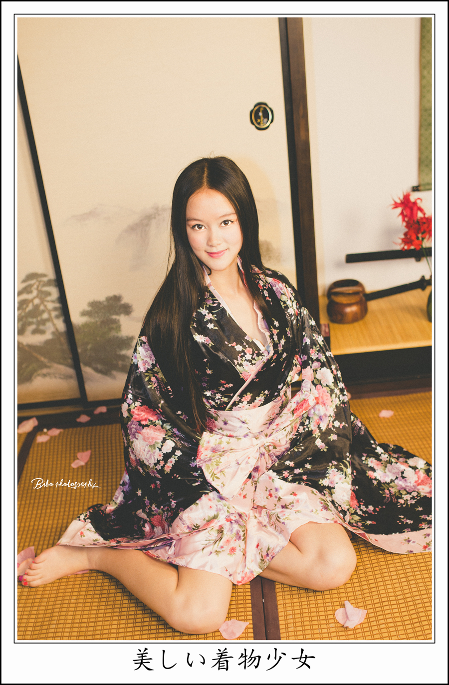 日系和风作品【美しい着物少女】