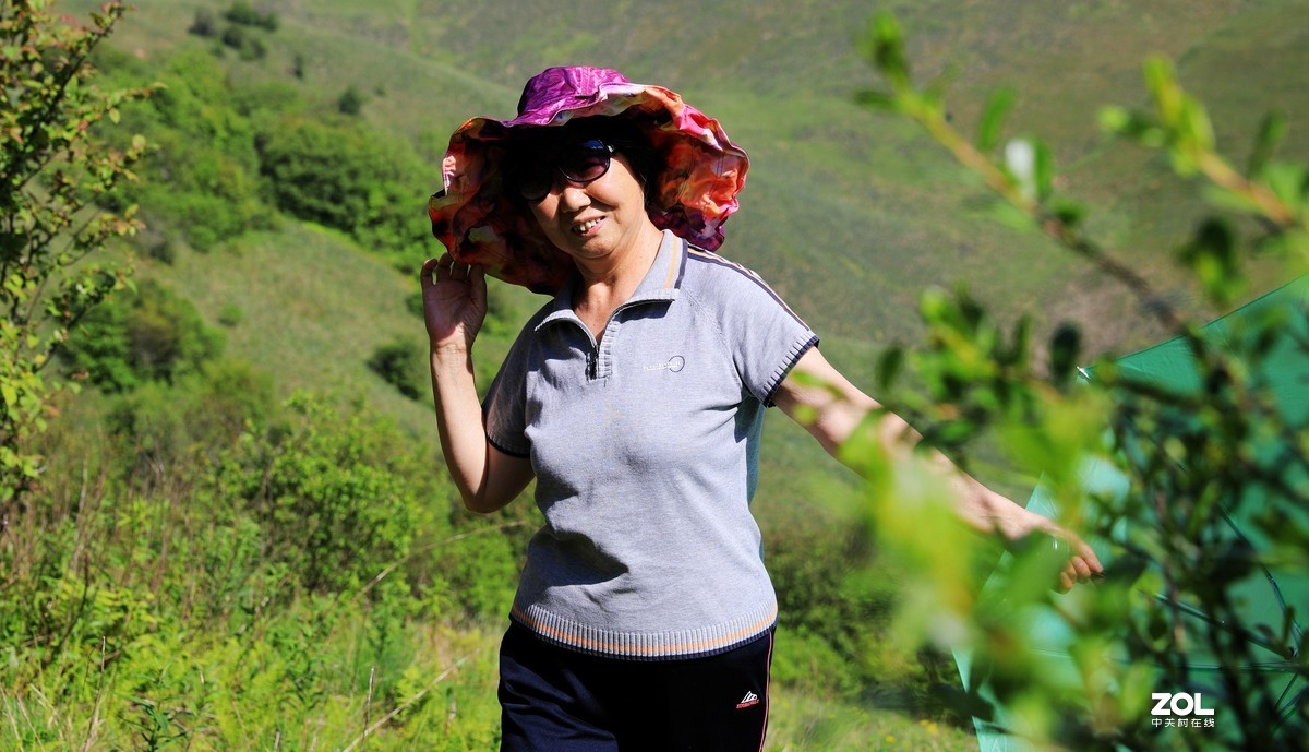 大巴山神田源草甸拍环境人像。续3