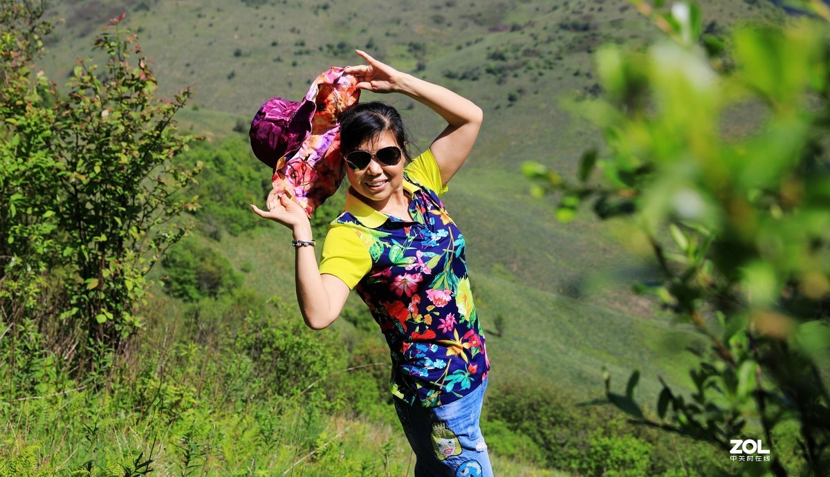 大巴山神田源草甸拍环境人像。续3