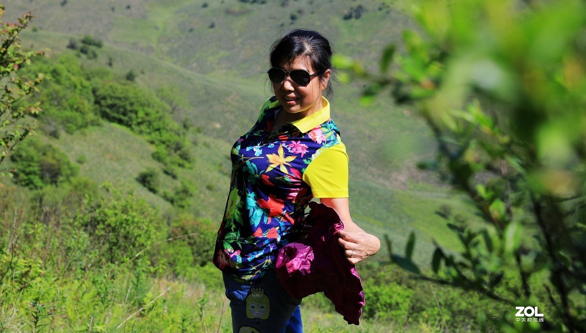 大巴山神田源草甸拍环境人像。续3