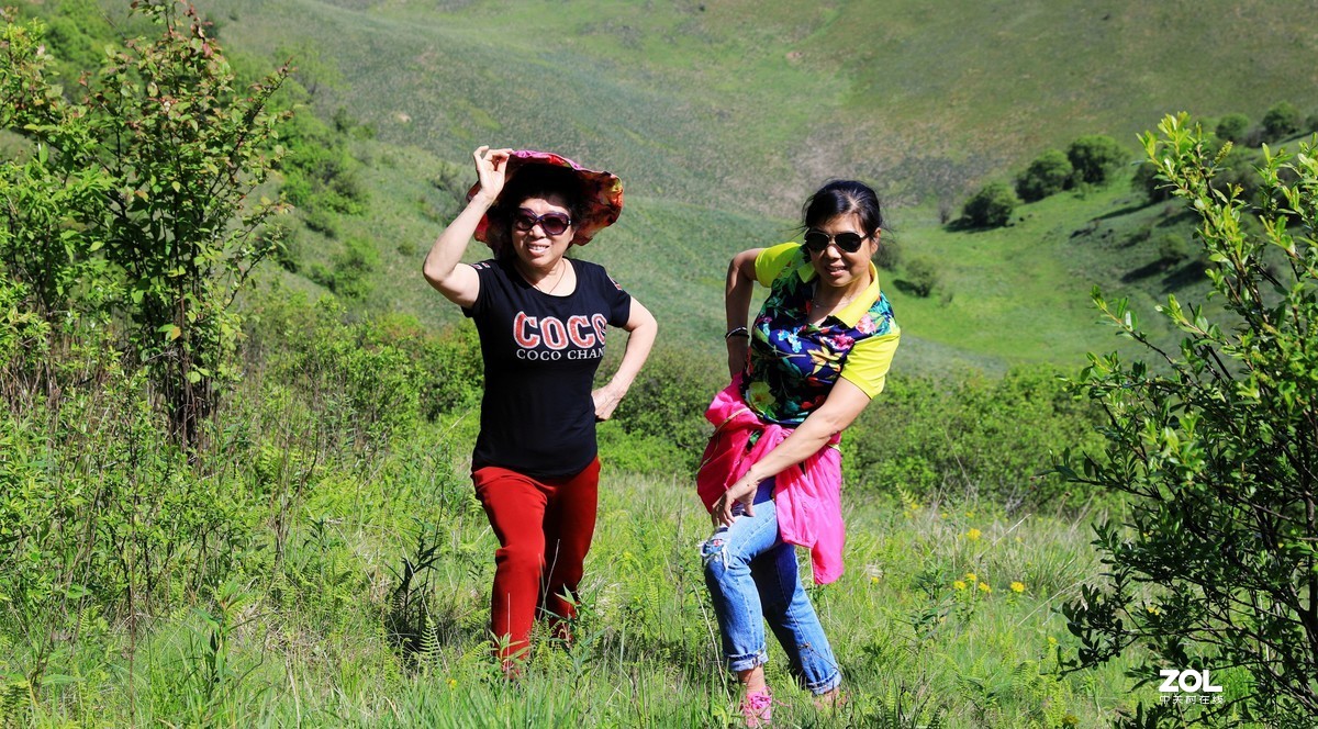 大巴山神田源草甸拍环境人像。续3