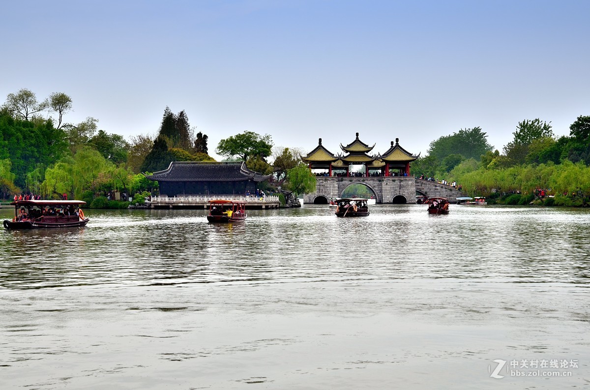 扬州瘦西湖风景