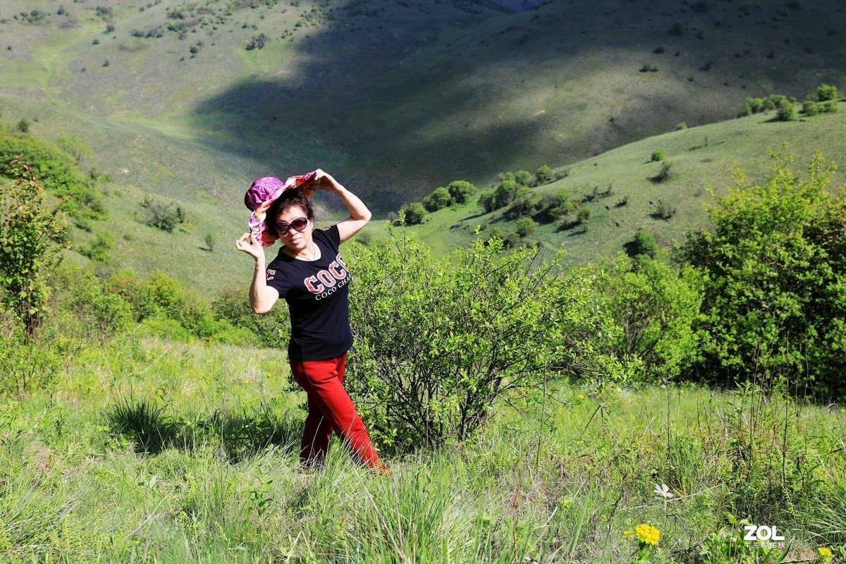 大巴山神田源草甸拍环境人像。续3