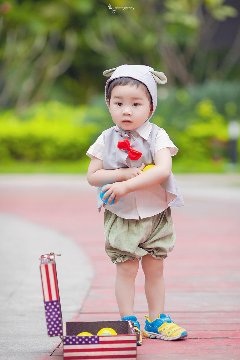 小区也能拍大片。