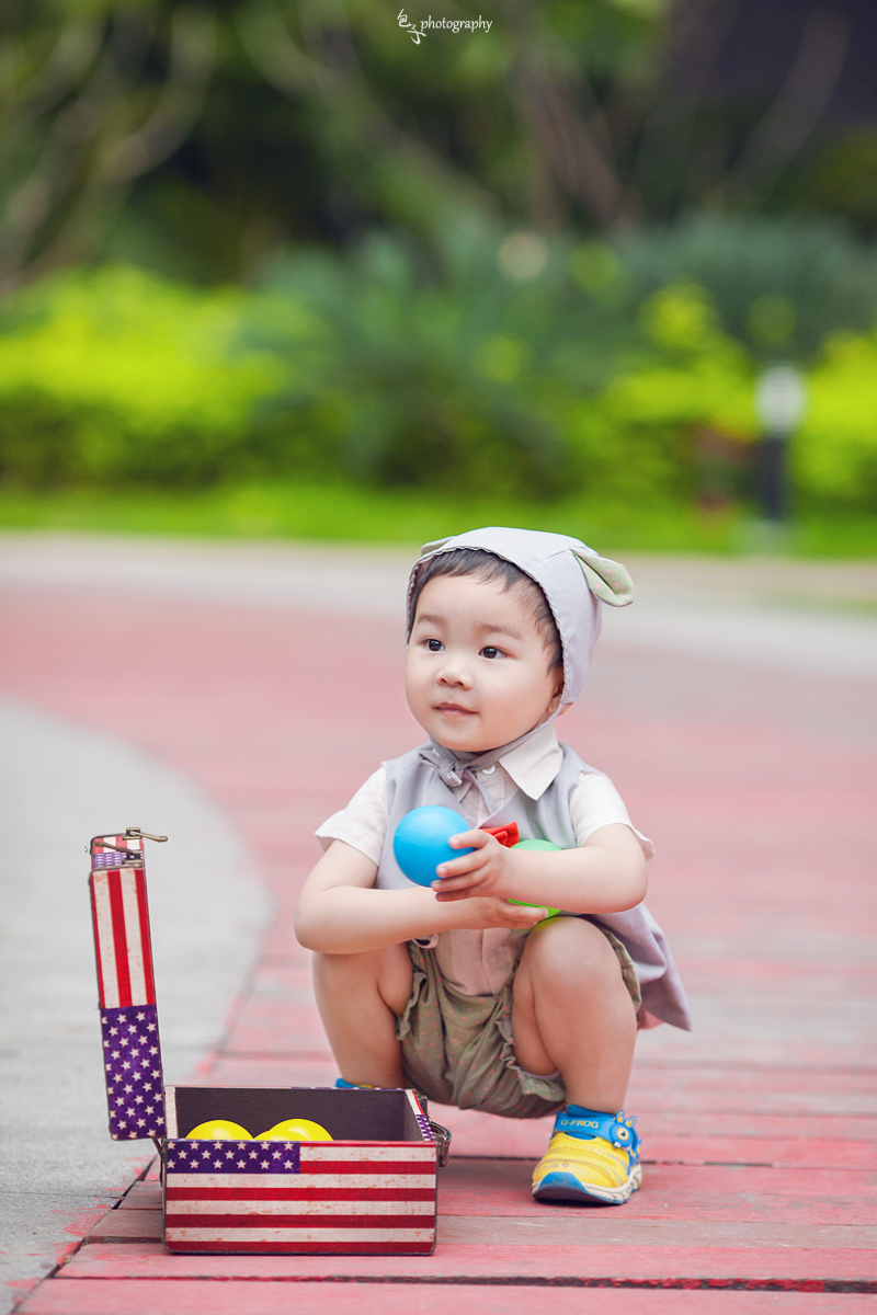 小区也能拍大片。