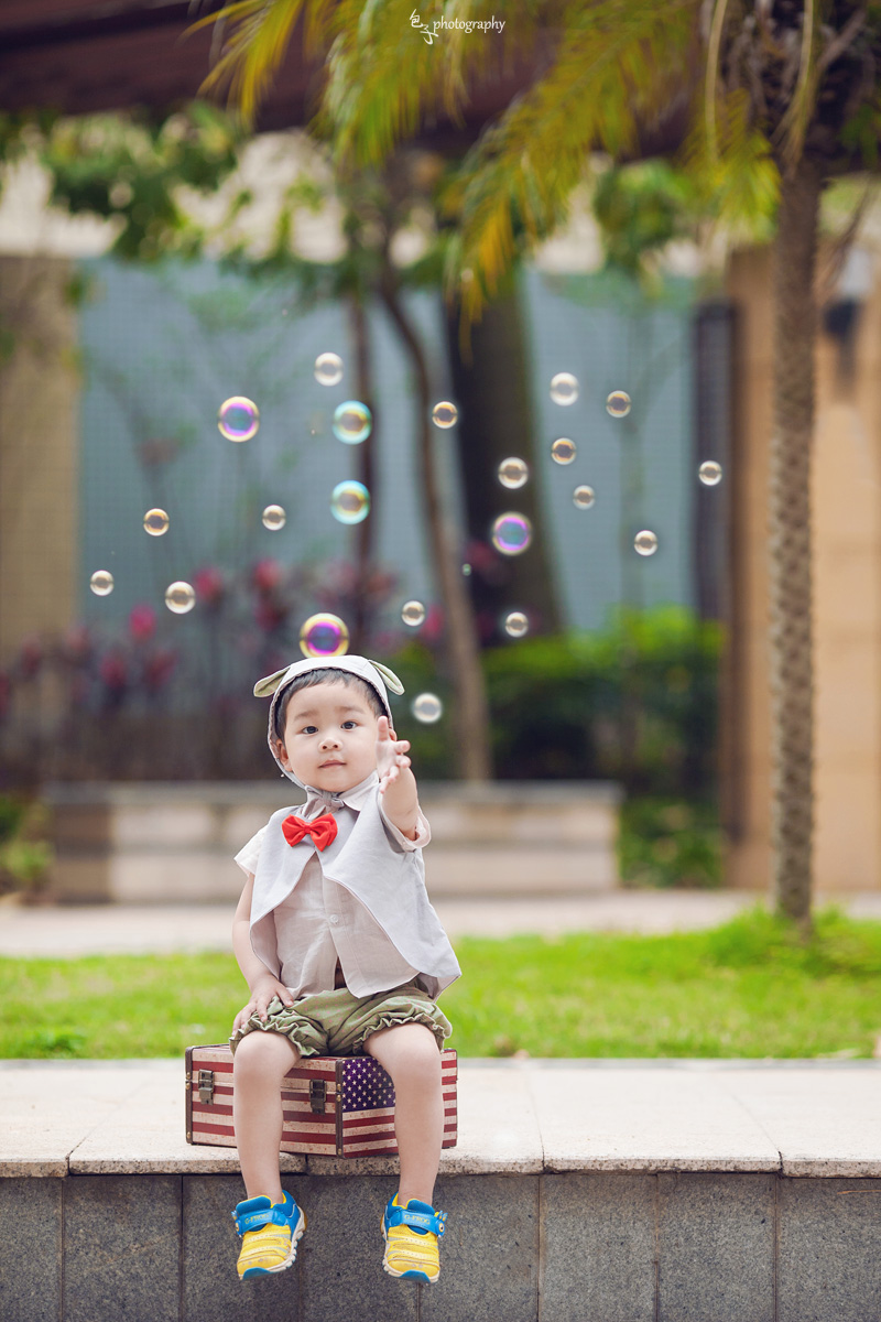 小区也能拍大片。