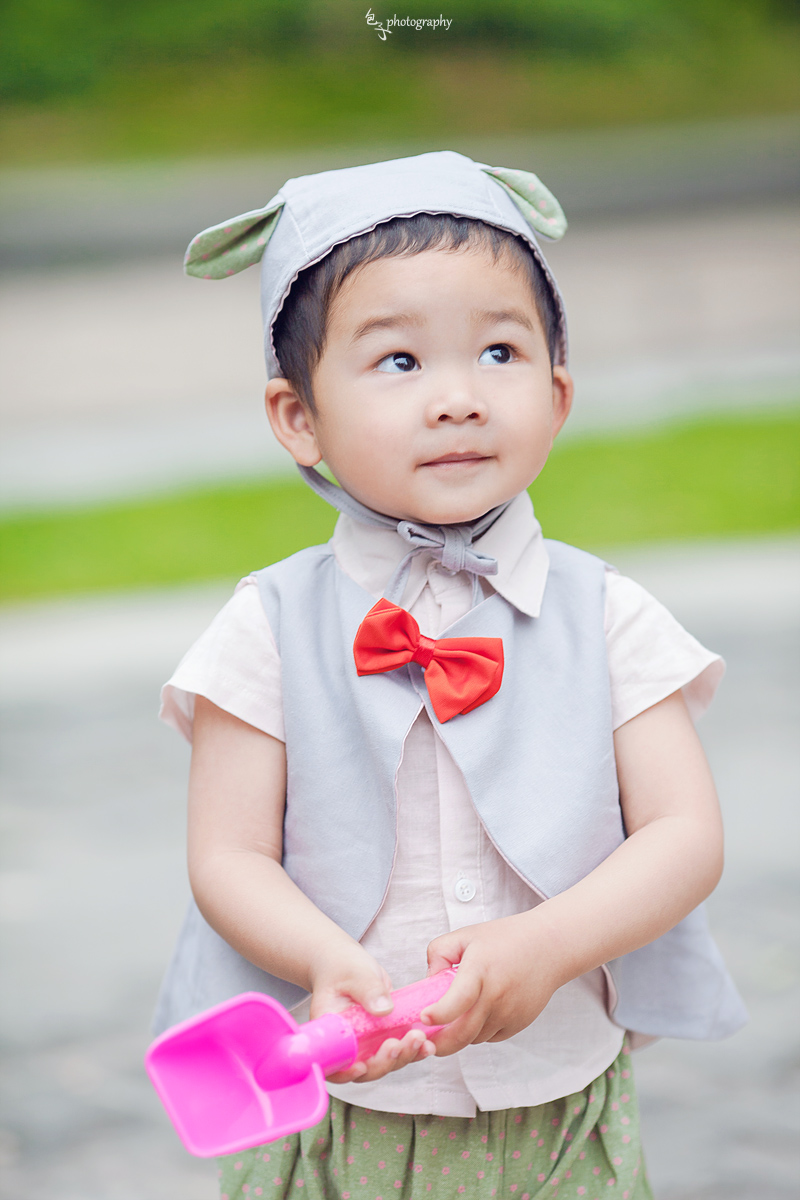 小区也能拍大片。