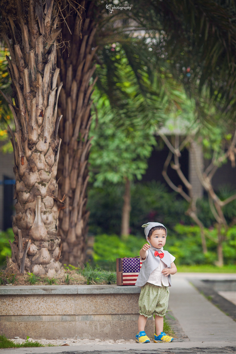 小区也能拍大片。