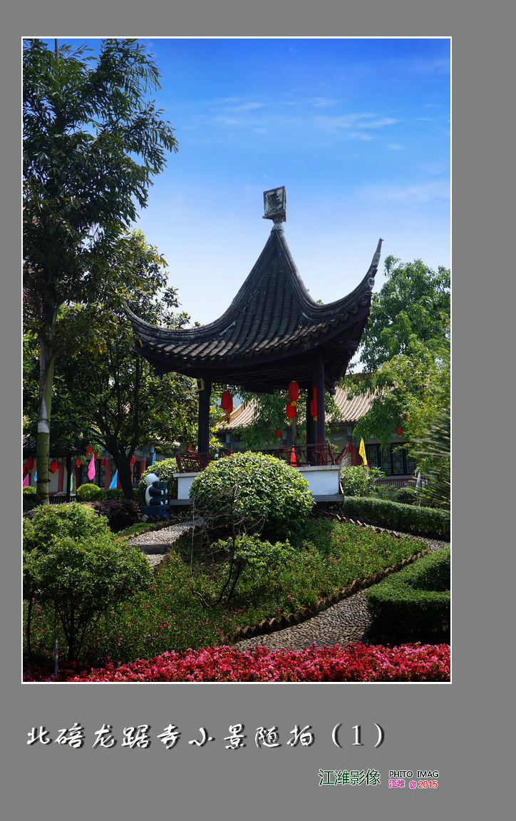 重庆北碚龙踞寺景区小景随拍之一——7P