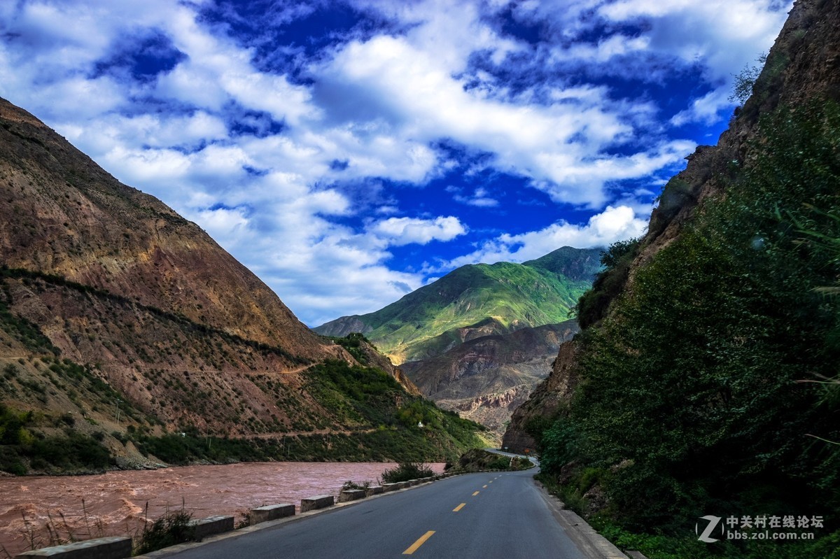 【风光在路上】车内抓拍的西藏旅游沿途风光风景记实    续