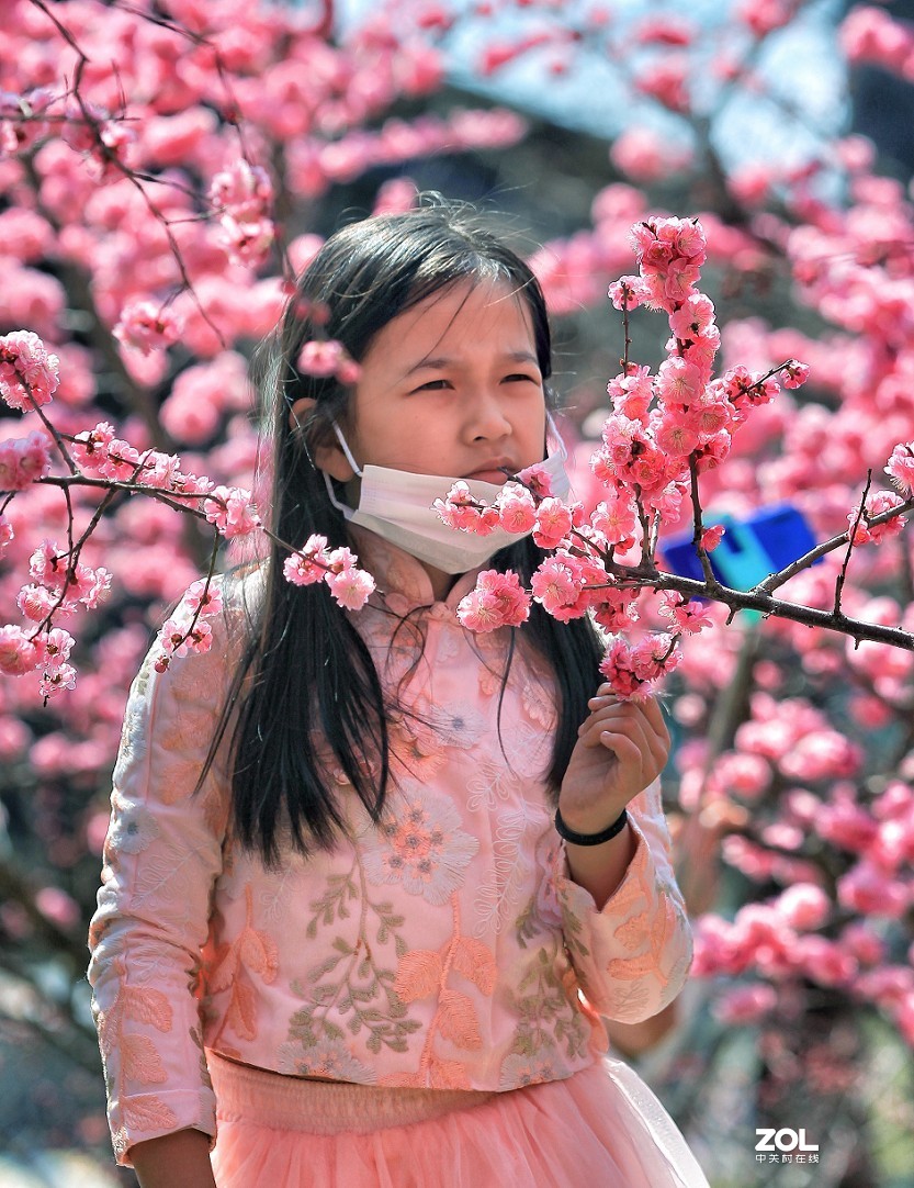 公园随拍还是《兰花与美女》又是一大堆妹子！哈哈！！