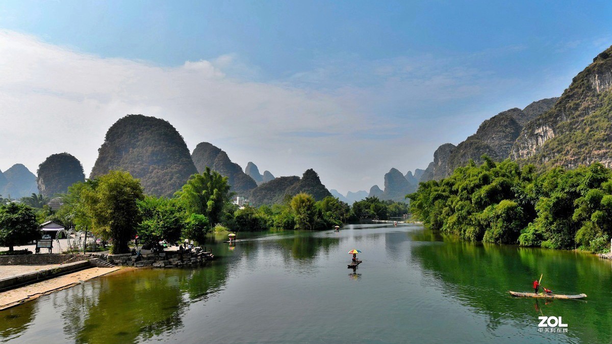 桂林陽朔遇龍河景區1