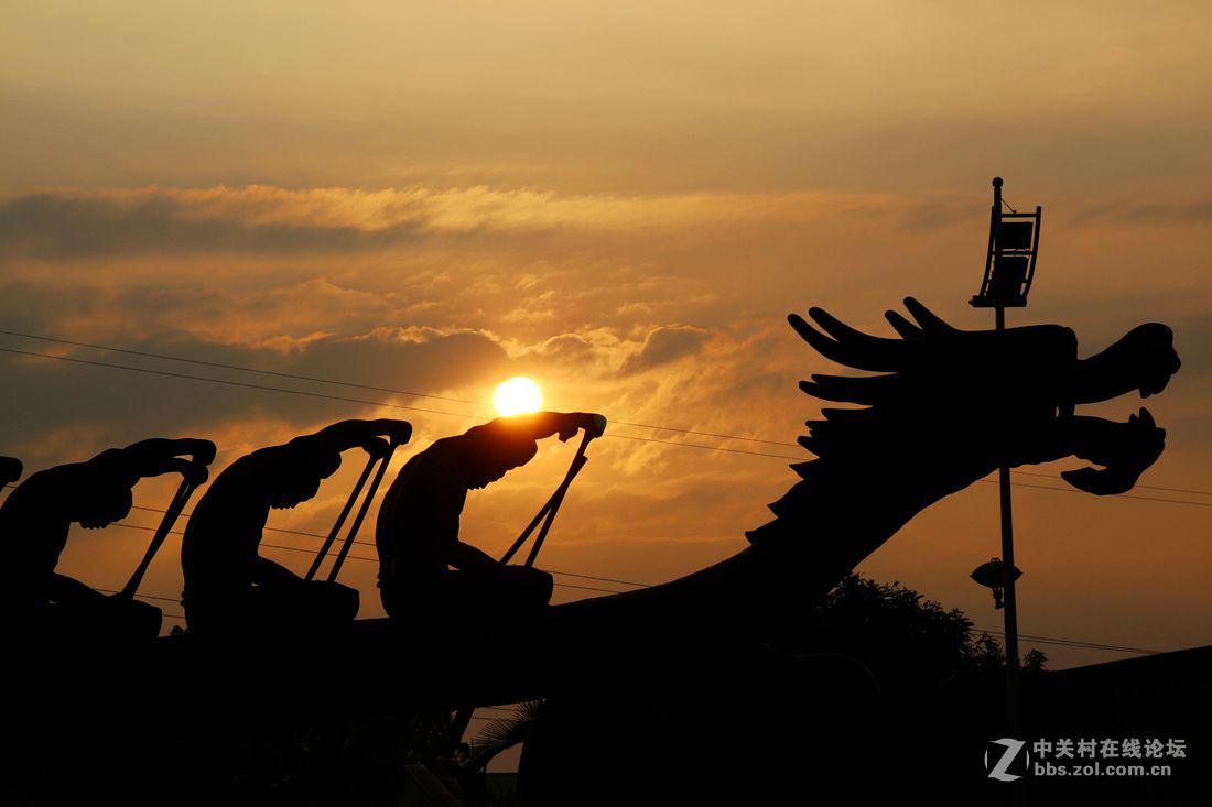 市桥河是番禺龙舟赛赛点又是各乡龙舟景点