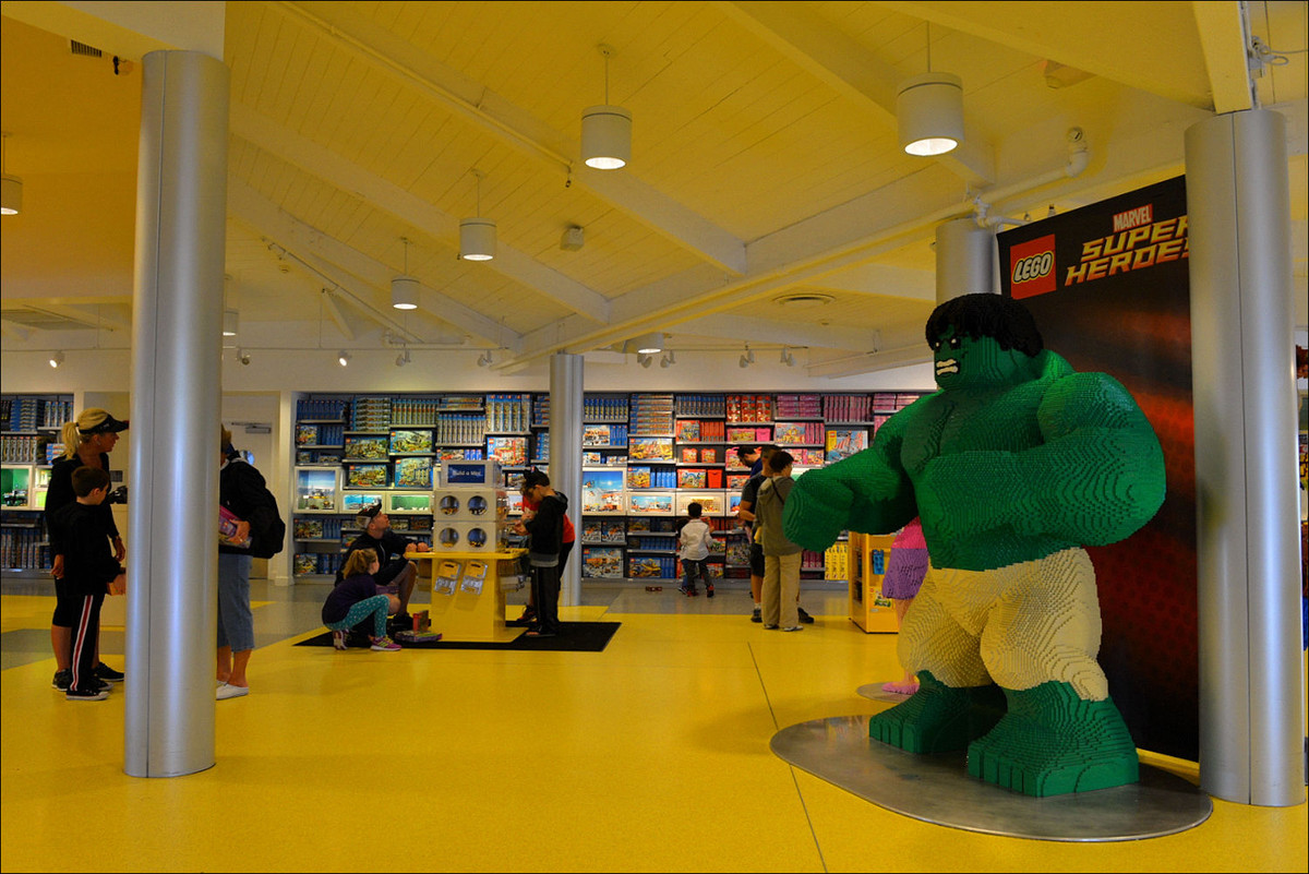 迪士尼lego乐高玩具店