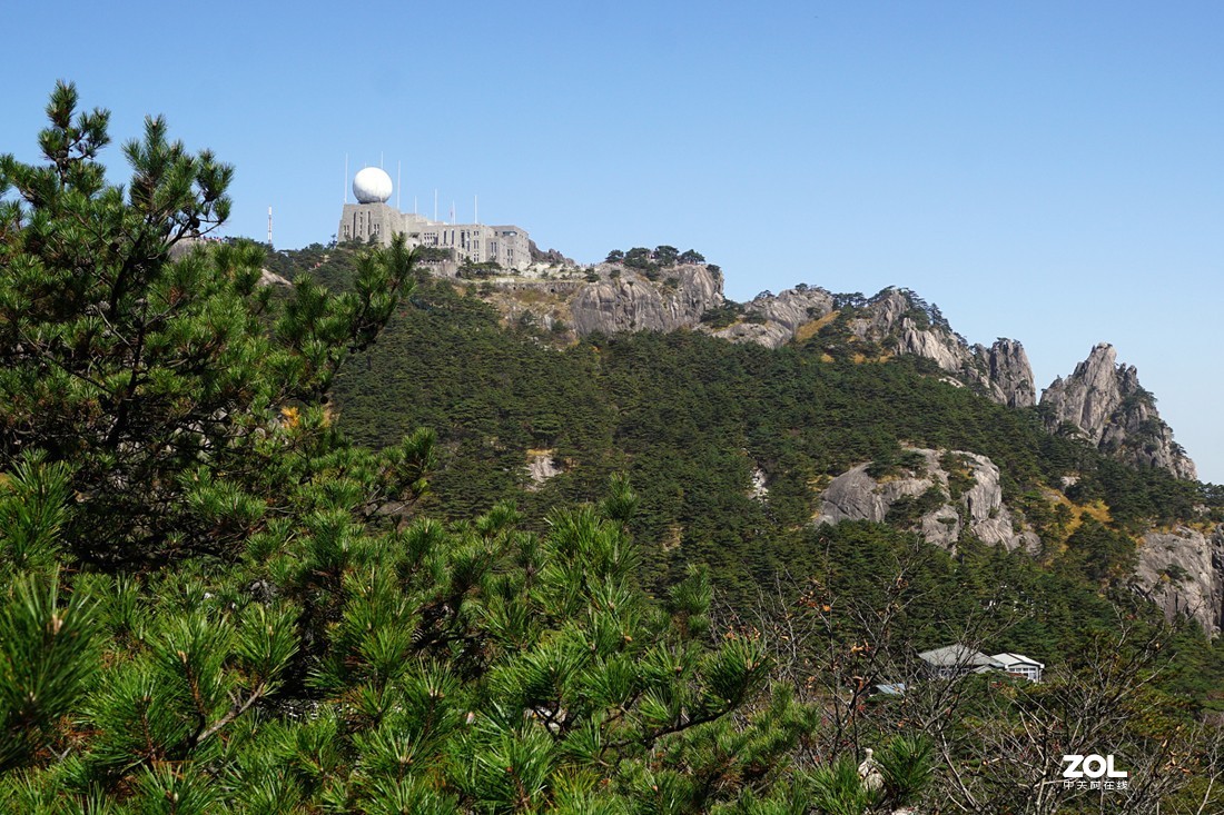 黃山 登臨光明頂