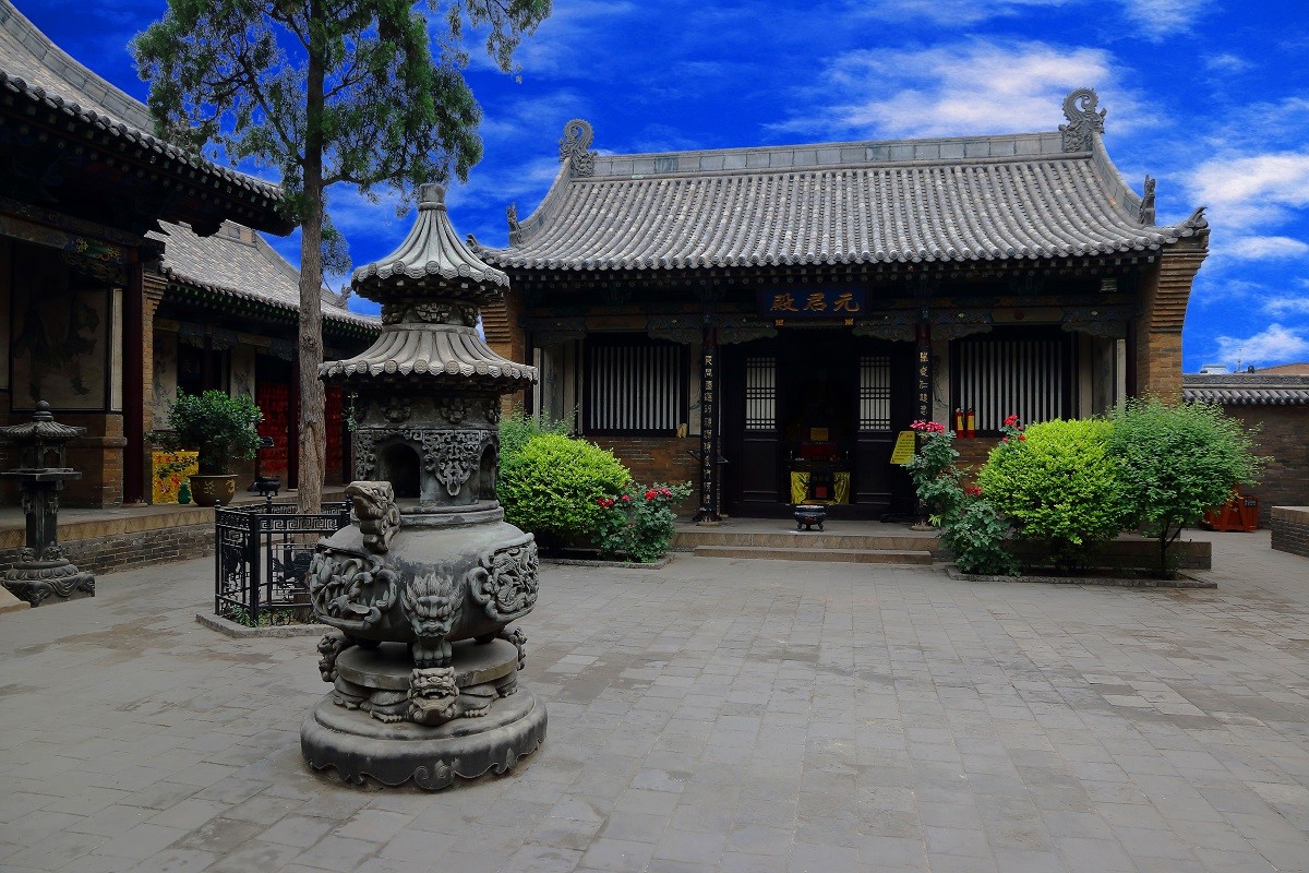 山西平遥古城之二郎庙