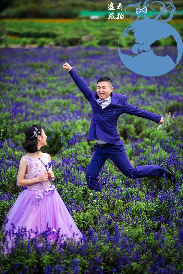 这一笺笺的花语 却是我赠予你的独白~大理途云婚纱摄影