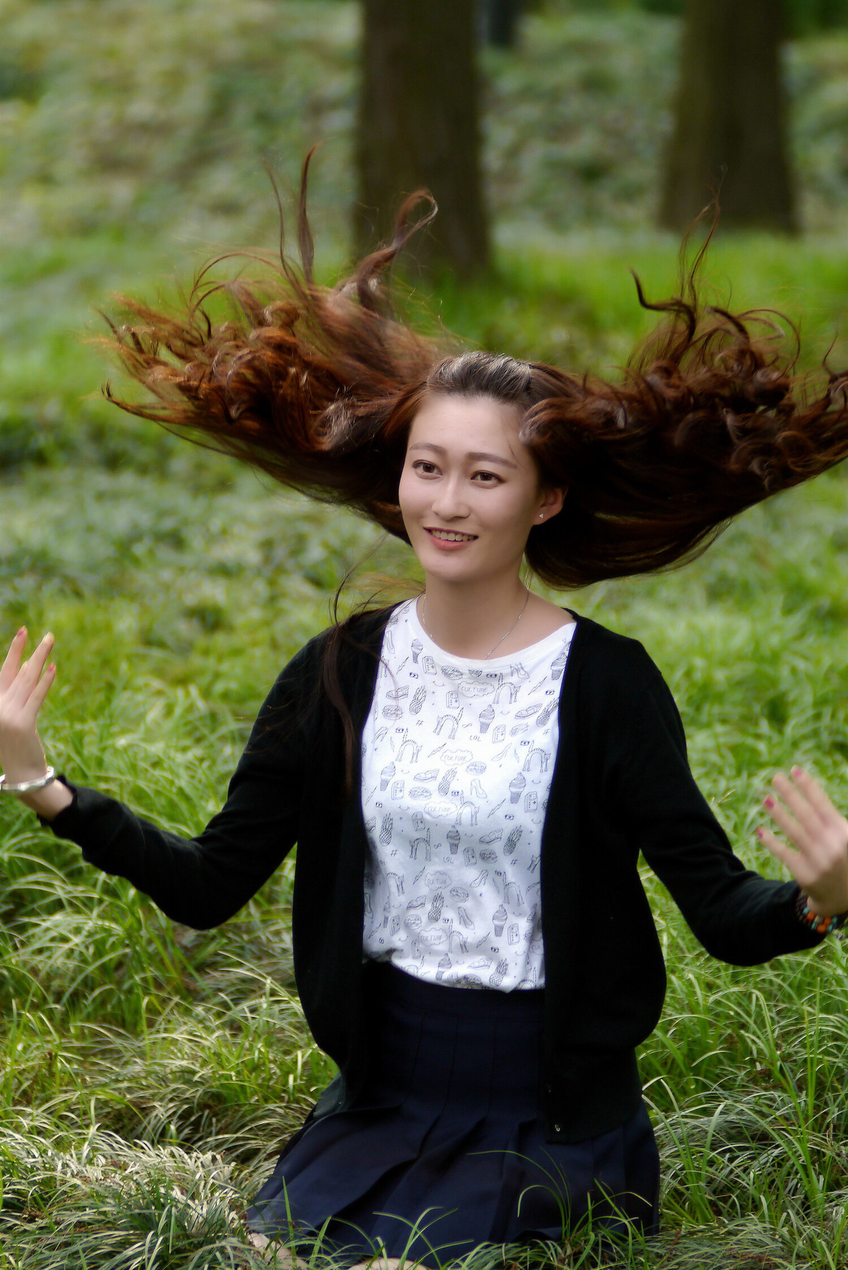 中一85镜头下的佳丽！（手动头）