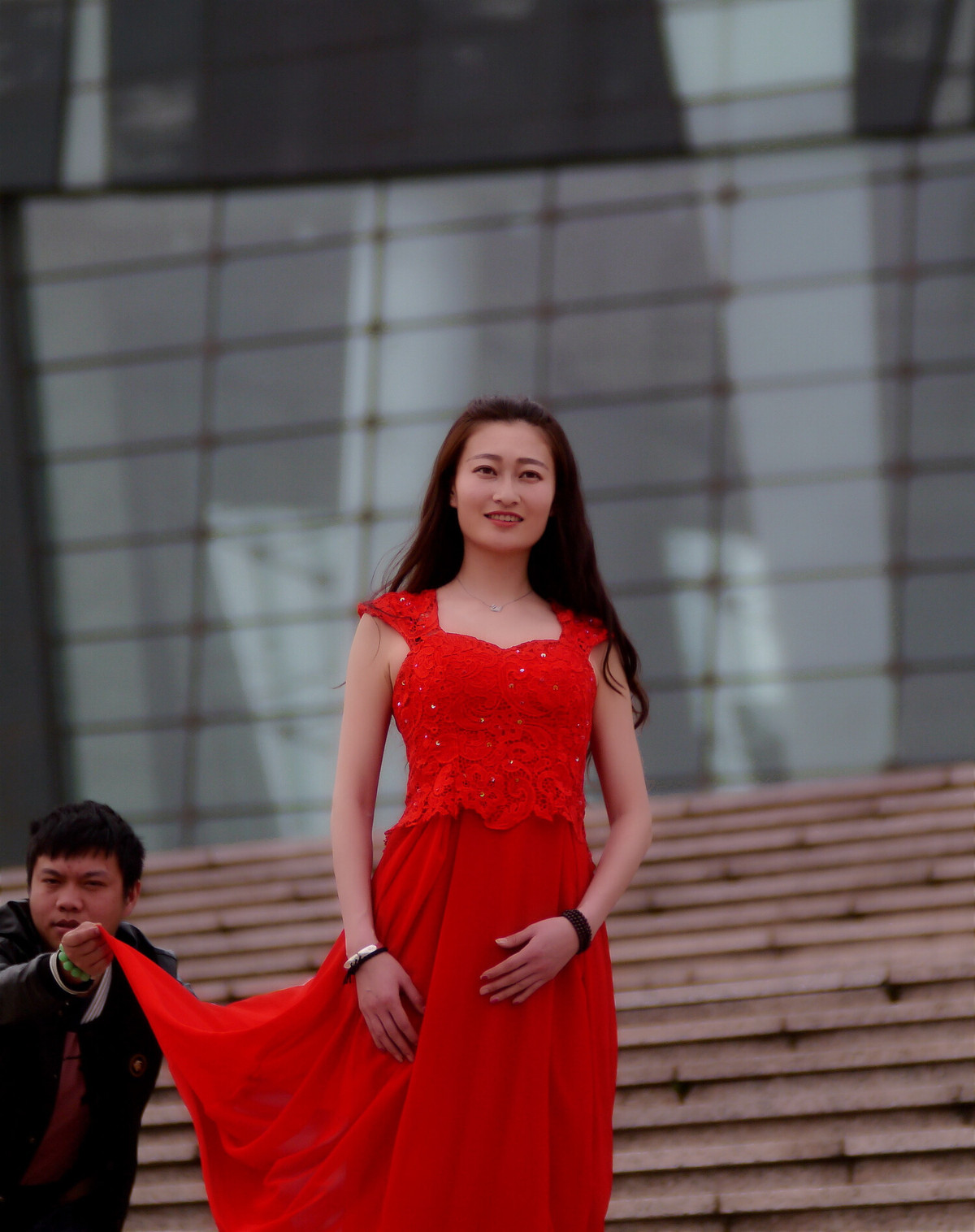 中一85镜头下的佳丽！（手动头）